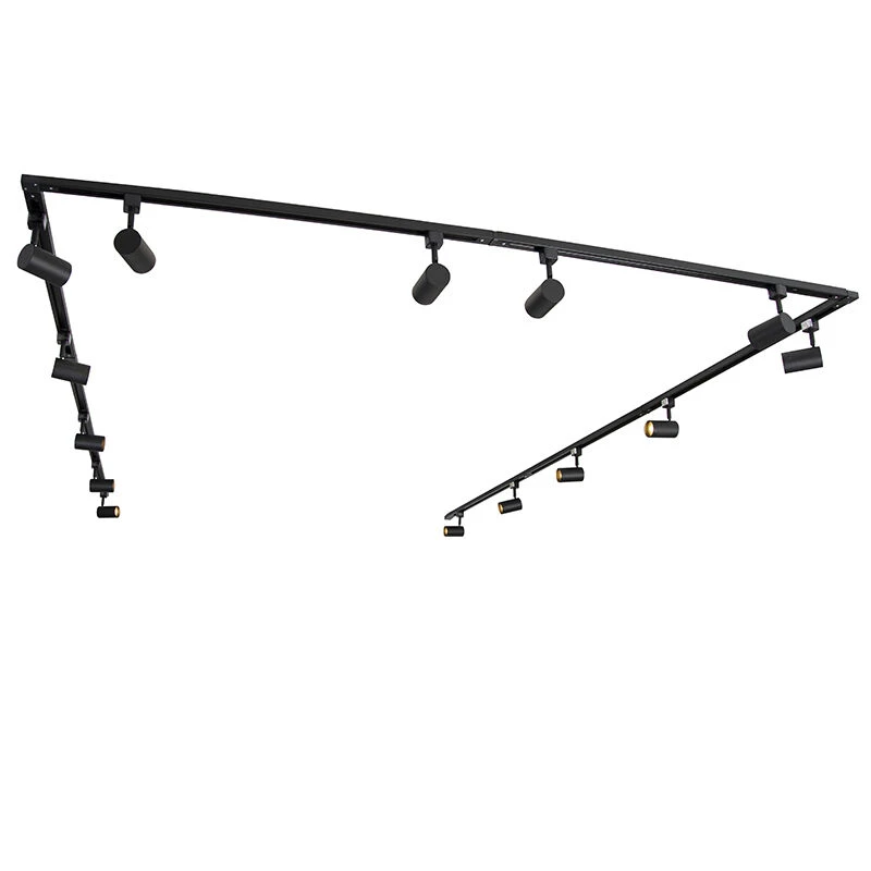 Schlussverkauf 🤩 QAZQA Modernes Schienensystem schwarz mit 14 Spots 1-phasig - Jeana ⭐ 6 Schlussverkauf 🤩 QAZQA Modernes Schienensystem schwarz mit 14 Spots 1-phasig - Jeana ⭐ – Bild 6