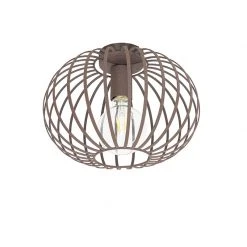 Auslauf 👏 QAZQA Design plafondlamp roestbruin 30 cm - Johanna ⌛ -Deckenleuchten Verkaufs-Shop 2906 105579 10