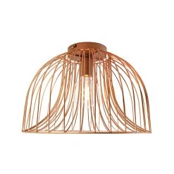 Auslauf ⭐ QAZQA Design-Deckenleuchte Kupfer - Sarina ⌛ -Deckenleuchten Verkaufs-Shop 2924 104528 7