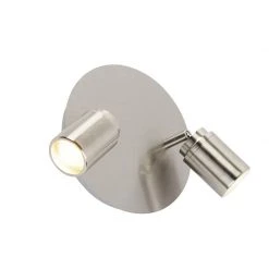 Brandneu ✨ QAZQA Moderner Badstrahler Stahl 2-flammig IP44 - Ducha 🌟 -Deckenleuchten Verkaufs-Shop 2927 98691 2