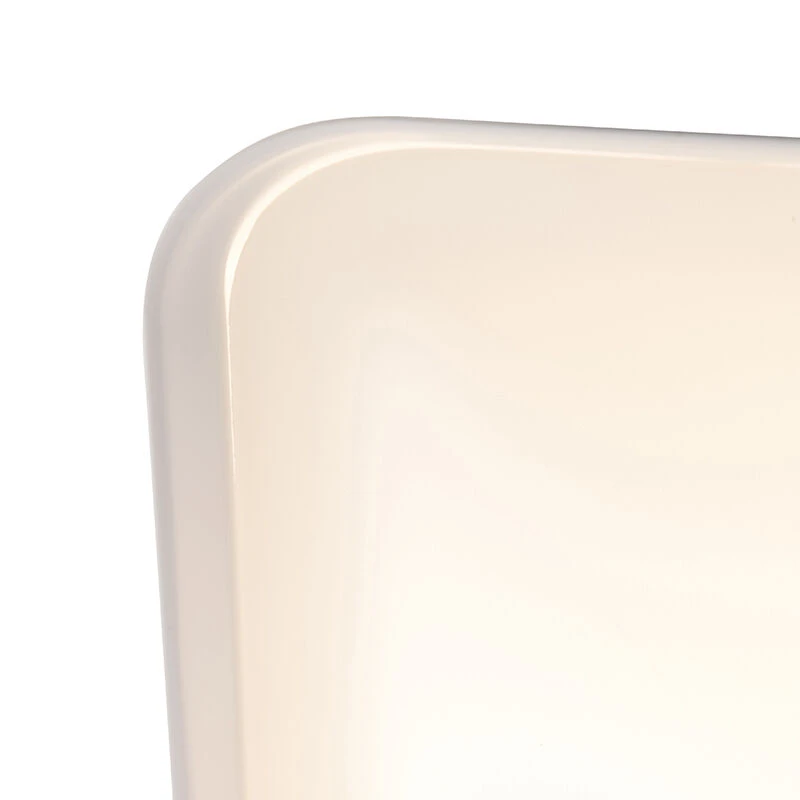 Billig 🤩 QAZQA Moderne Deckenleuchte weiß 34,5 cm inkl. LED - Edor 🛒 4 Billig 🤩 QAZQA Moderne Deckenleuchte weiß 34,5 cm inkl. LED - Edor 🛒 – Bild 4