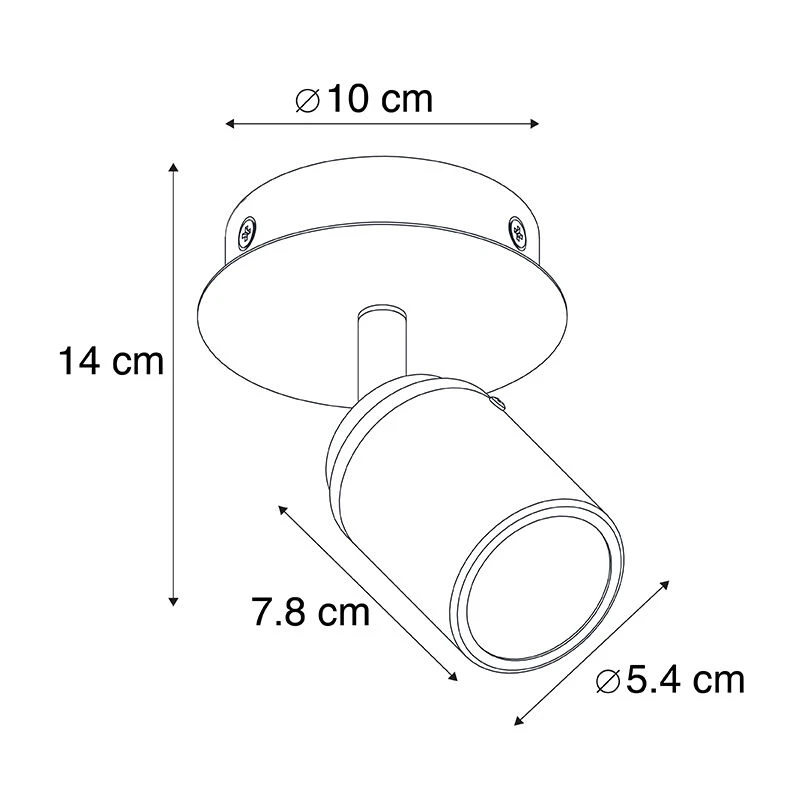 Beste Bewertungen von 💯 QAZQA Moderner Badstrahler schwarz IP44 - Ducha ✔️ 4 Beste Bewertungen von 💯 QAZQA Moderner Badstrahler schwarz IP44 - Ducha ✔️ – Bild 4