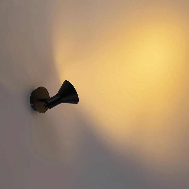 Budget ⌛ QAZQA Modernes Spot Schwarz 1-flammig - Magno 🌟 16 Budget ⌛ QAZQA Modernes Spot Schwarz 1-flammig - Magno 🌟 – Bild 16