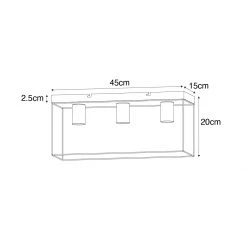 Neu ✔️ QAZQA Minimalistische plafondlamp zwart met goud 3-lichts - Kodi 🔥 -Deckenleuchten Verkaufs-Shop 2975 105606 3