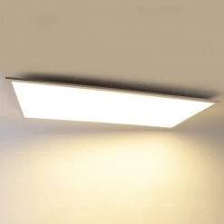 Blitzangebot 💯 QAZQA Deckenleuchte Stahl 120 cm inkl. LED mit Fernbedienung - Liv ✨ -Deckenleuchten Verkaufs-Shop 2983 103472 9