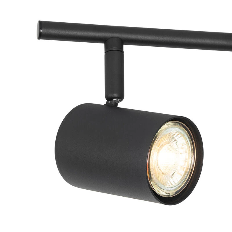 Neu ❤️ QAZQA Moderne Deckenleuchte schwarz 5-flammig verstellbar - Jeana 🔥 5 Neu ❤️ QAZQA Moderne Deckenleuchte schwarz 5-flammig verstellbar - Jeana 🔥 – Bild 5