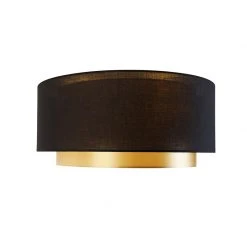 Besorgen 🔔 QAZQA Moderne Deckenleuchte schwarz mit gold 50 cm 3-flammig - Drum Duo 🔔 13 Besorgen 🔔 QAZQA Moderne Deckenleuchte schwarz mit gold 50 cm 3-flammig - Drum Duo 🔔 -Deckenleuchten Verkaufs-Shop 3009 104413 4
