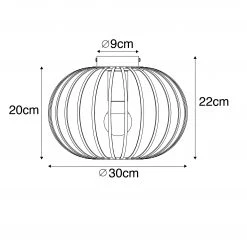Coupon 🎁 QAZQA Design plafondlamp wit 30 cm - Johanna ⭐ 14 Coupon 🎁 QAZQA Design plafondlamp wit 30 cm - Johanna ⭐ -Deckenleuchten Verkaufs-Shop 3019 105578 3