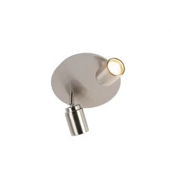 Brandneu ✨ QAZQA Moderner Badstrahler Stahl 2-flammig IP44 - Ducha 🌟 -Deckenleuchten Verkaufs-Shop 3019 98691 5