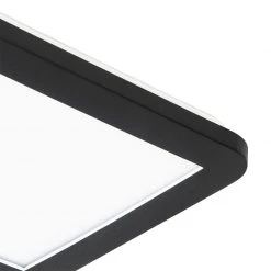 Bester Verkauf 🛒 QAZQA Deckenleuchte schwarz 22,5 cm inkl. LED 3-stufig dimmbar IP44 - Steve ⌛ -Deckenleuchten Verkaufs-Shop 3026 102744 5