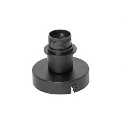 Bestes Angebot 🔔 QAZQA Country Decken- und Wandleuchte schwarz mit Rattan 25 cm - Kata 🎉 -Deckenleuchten Verkaufs-Shop 3043 105551 7