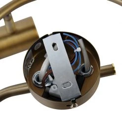 Beste Bewertungen von 👏 QAZQA Deckenstrahler bronze dreh- und schwenkbar curl - Karin 3 🎉 -Deckenleuchten Verkaufs-Shop 3063 92945 7