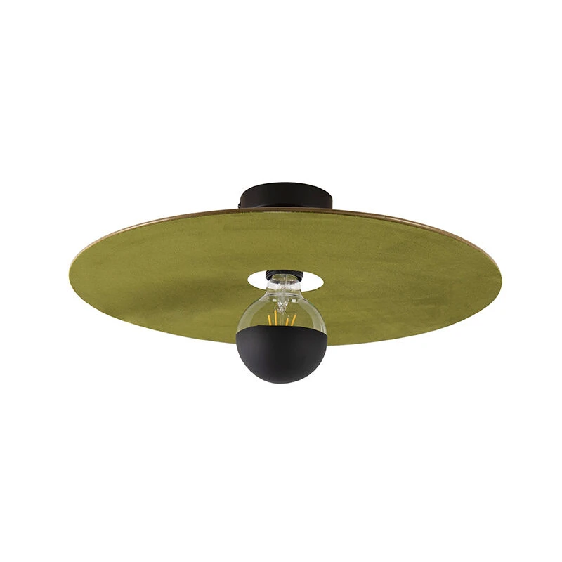 Rabatt ❤️ QAZQA Deckenleuchte schwarz flacher Schirm grün 45 cm - Combi 🎉 11 Rabatt ❤️ QAZQA Deckenleuchte schwarz flacher Schirm grün 45 cm - Combi 🎉 – Bild 11