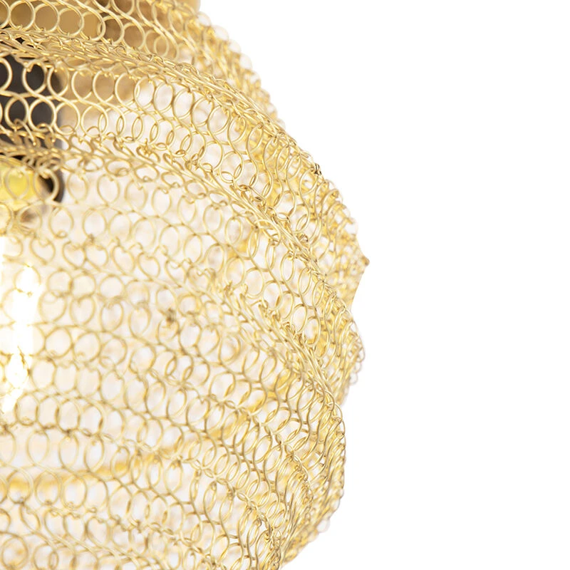 Am billigsten 🤩 QAZQA Orientalische Deckenlampe Gold - Nidum Bene 🧨 3 Am billigsten 🤩 QAZQA Orientalische Deckenlampe Gold - Nidum Bene 🧨 – Bild 3