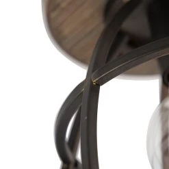 Coupon 🔔 QAZQA Industriedeckenleuchte schwarz mit Holz - Arthur 🤩 18 Coupon 🔔 QAZQA Industriedeckenleuchte schwarz mit Holz - Arthur 🤩 -Deckenleuchten Verkaufs-Shop 3102 98427 5