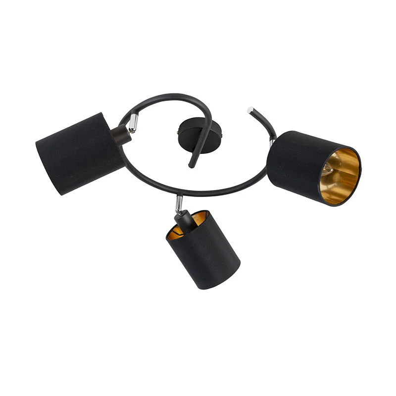 Schlussverkauf 💯 QAZQA Moderne Deckenleuchte schwarz - Lofty 🤩 13 Schlussverkauf 💯 QAZQA Moderne Deckenleuchte schwarz - Lofty 🤩 – Bild 13