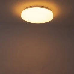 Aktion 😍 Calex Moderne smarte Deckenleuchte weiß inkl. LED mit App - Marti 😀 -Deckenleuchten Verkaufs-Shop 3118 102208 12