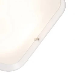 Auslauf 🧨 QAZQA Moderne Deckenleuchte weiß 24,5 cm inkl LED - Edor 😉 -Deckenleuchten Verkaufs-Shop 3125 104236 2