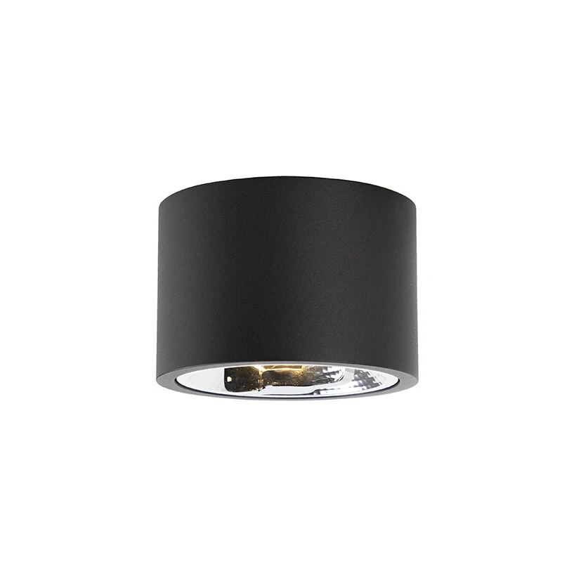 Auslauf ⭐ QAZQA Moderner Deckenspot schwarz AR111 inkl. LED - Expert 👍 4 Auslauf ⭐ QAZQA Moderner Deckenspot schwarz AR111 inkl. LED - Expert 👍 – Bild 4