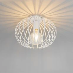 Coupon 🎁 QAZQA Design plafondlamp wit 30 cm - Johanna ⭐ 20 Coupon 🎁 QAZQA Design plafondlamp wit 30 cm - Johanna ⭐ -Deckenleuchten Verkaufs-Shop 3184 105578 9