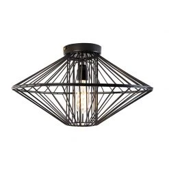 Rabatt 🎉 QAZQA Design-Deckenleuchte schwarz - Zahra 🛒 18 Rabatt 🎉 QAZQA Design-Deckenleuchte schwarz - Zahra 🛒 -Deckenleuchten Verkaufs-Shop 3200 104525 7