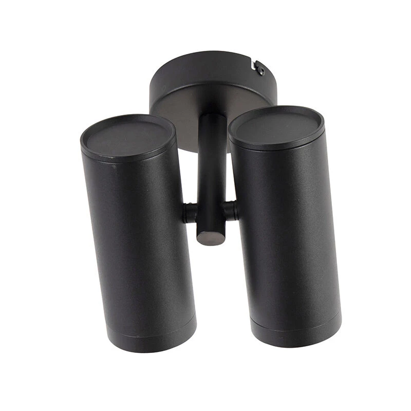 Auslauf 🔔 QAZQA Designspot schwarz 2-flammig - Scopio Honey 🎉 6 Auslauf 🔔 QAZQA Designspot schwarz 2-flammig - Scopio Honey 🎉 – Bild 6