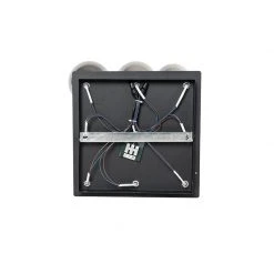 Bester Verkauf 🥰 QAZQA Moderne Deckenleuchte schwarz 9-Licht mit Rauchglas - Athen 🛒 -Deckenleuchten Verkaufs-Shop 3207 103129 9