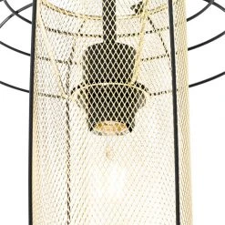 Am billigsten 🥰 QAZQA Design-Deckenleuchte schwarz mit Gold - Gaze 👍 16 Am billigsten 🥰 QAZQA Design-Deckenleuchte schwarz mit Gold - Gaze 👍 -Deckenleuchten Verkaufs-Shop 3217 104849 4