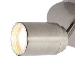 Aktion ❤️ QAZQA Moderner Badstrahler Stahl IP44 - Ducha 🔔 -Deckenleuchten Verkaufs-Shop 3243 98689 4