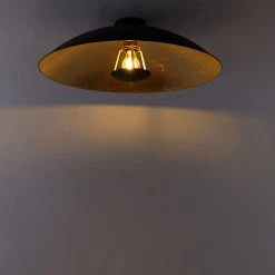 Billig 🔔 QAZQA Vintage Deckenleuchte schwarz mit Gold 60 cm - Emilienne Novo 🤩 22 Billig 🔔 QAZQA Vintage Deckenleuchte schwarz mit Gold 60 cm - Emilienne Novo 🤩 -Deckenleuchten Verkaufs-Shop 3271 103220 10