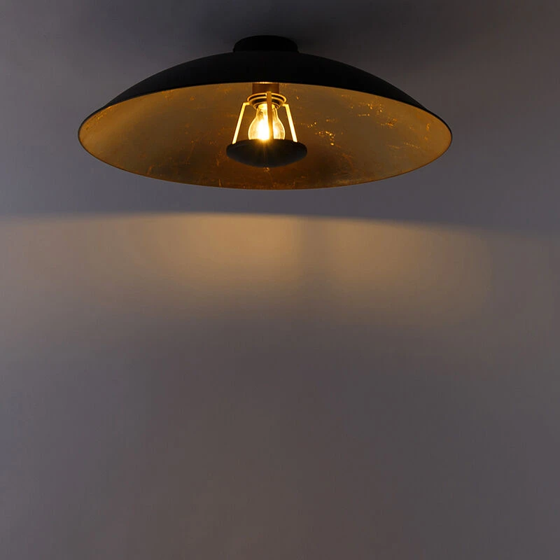 Billig 🔔 QAZQA Vintage Deckenleuchte schwarz mit Gold 60 cm - Emilienne Novo 🤩 11 Billig 🔔 QAZQA Vintage Deckenleuchte schwarz mit Gold 60 cm - Emilienne Novo 🤩 – Bild 11