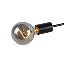 Brandneu 👏 QAZQA Design Deckenleuchte schwarz 6-Licht - Sputnik ✔️ -Deckenleuchten Verkaufs-Shop 3338 102454 13