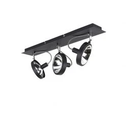 Angebote ✨ QAZQA Design Spot schwarz 3-flammig verstellbar - Nox ⌛ -Deckenleuchten Verkaufs-Shop 3341 95797 8