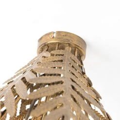 Blitzangebot ⭐ QAZQA Vintage Deckenleuchte gold - Botanica 👍 -Deckenleuchten Verkaufs-Shop 3353 97279 8