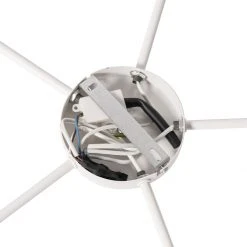 Neu 😍 QAZQA Moderne plafondlamp taupe 6-lichts - Multidrum 🔥 -Deckenleuchten Verkaufs-Shop 3355 105746 8