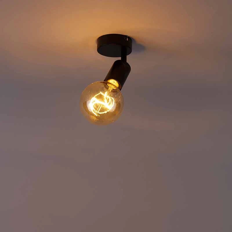 Auslauf ✨ QAZQA Modernes Spotschwarz verstellbar - Facil ✨ 17 Auslauf ✨ QAZQA Modernes Spotschwarz verstellbar - Facil ✨ – Bild 17