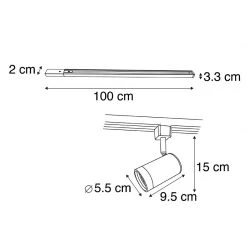 Schlussverkauf 🤩 QAZQA Modernes Schienensystem schwarz mit 14 Spots 1-phasig - Jeana ⭐ 18 Schlussverkauf 🤩 QAZQA Modernes Schienensystem schwarz mit 14 Spots 1-phasig - Jeana ⭐ -Deckenleuchten Verkaufs-Shop 3356 105059 3