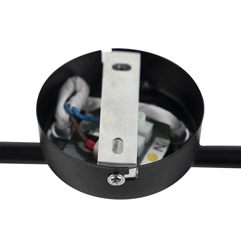 Brandneu ✔️ QAZQA Moderner Spot 2-Flammig schwarz mit goldener Innenseite - Buell Deluxe 🧨 12 Brandneu ✔️ QAZQA Moderner Spot 2-Flammig schwarz mit goldener Innenseite - Buell Deluxe 🧨 – Bild 12