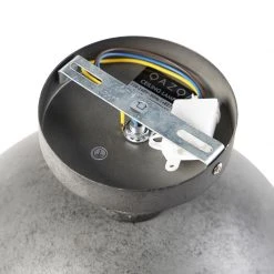 Schlussverkauf 🎉 QAZQA Industrielle Deckenleuchte Antik Silber 32 cm - Kurs 😉 -Deckenleuchten Verkaufs-Shop 3385 98283 9