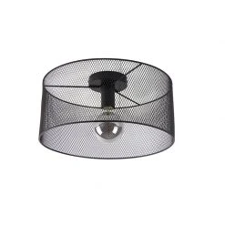 Bester Verkauf 😉 QAZQA Industrielle Deckenleuchte schwarz - Drum Mesh 🤩 23 Bester Verkauf 😉 QAZQA Industrielle Deckenleuchte schwarz - Drum Mesh 🤩 -Deckenleuchten Verkaufs-Shop 3396 103181 11