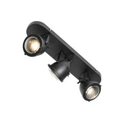 Aktion ⭐ QAZQA Industriële spot zwart langwerpig verstelbaar 3-lichts - Emado ⌛ -Deckenleuchten Verkaufs-Shop 3401 105754 8