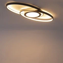 Großhandel 😍 Trio Leuchten Design Deckenleuchte Anthrazit inkl. LED 3-stufig dimmbar - Axy ✔️ -Deckenleuchten Verkaufs-Shop 3409 102801 11