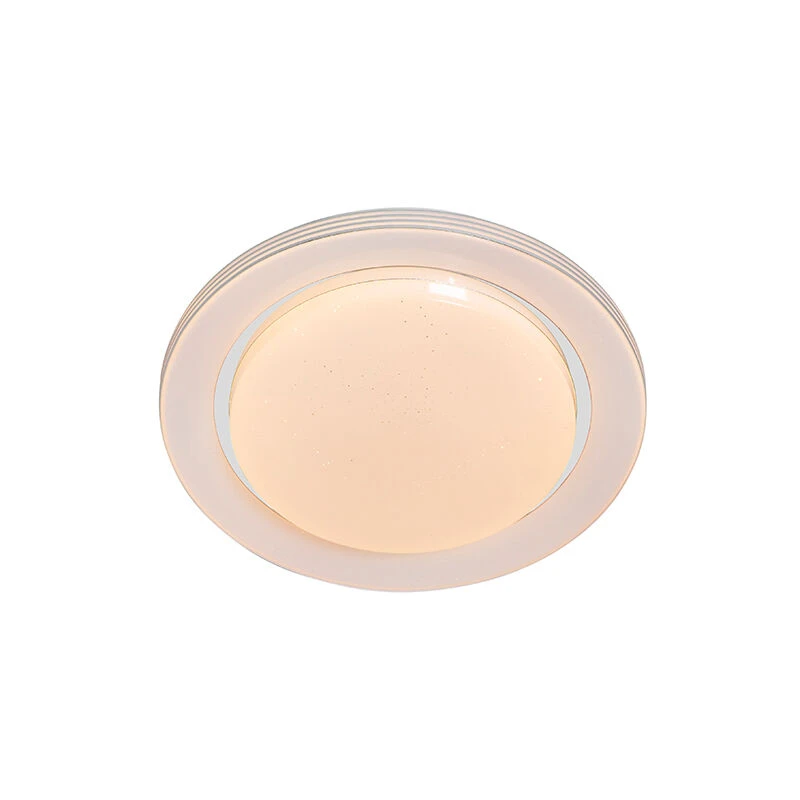 Großhandel ⌛ QAZQA Deckenleuchte weiß 38 cm inkl. LED mit Fernbedienung - Jochem 🔥 6 Großhandel ⌛ QAZQA Deckenleuchte weiß 38 cm inkl. LED mit Fernbedienung - Jochem 🔥 – Bild 6