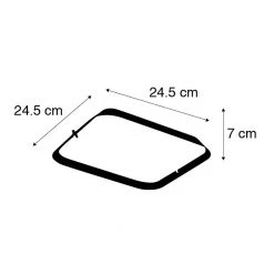 Beste Bewertungen von 🔥 QAZQA Moderne Deckenleuchte schwarz 24,5 cm inkl LED - Edor 🎉 -Deckenleuchten Verkaufs-Shop 3474 104237 3