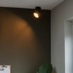 Budget ⌛ QAZQA Modernes Spot Schwarz 1-flammig - Magno 🌟 37 Budget ⌛ QAZQA Modernes Spot Schwarz 1-flammig - Magno 🌟 -Deckenleuchten Verkaufs-Shop 3481 99071 18