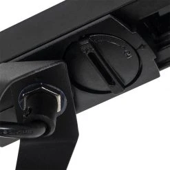 Bestpreis 🌟 QAZQA Schienensystem mit 3 Spots schwarz - Film ⭐ -Deckenleuchten Verkaufs-Shop 3488 102471 9