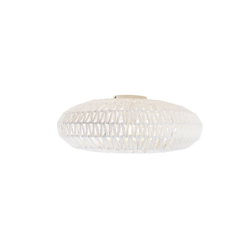 Aktion ✨ QAZQA Retro Deckenleuchte weiß - Lina ❤️ 8 Aktion ✨ QAZQA Retro Deckenleuchte weiß - Lina ❤️ – Bild 8