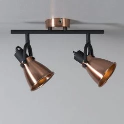 Coupon 🥰 QAZQA Klassischer Punktkupfer - Jos 2 ❤️ -Deckenleuchten Verkaufs-Shop 3556 92930 6