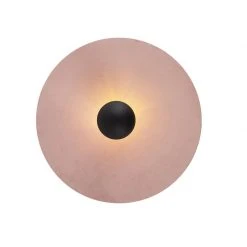 Aktion 😀 QAZQA Deckenleuchte schwarz flacher Schirm rosa 45 cm - Combi 🌟 -Deckenleuchten Verkaufs-Shop 3563 102967 3