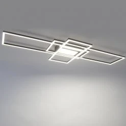 Rabatt ⌛ Trio Leuchten Deckenleuchte Anthrazit inkl. LED, Fernbedienung - Riha ✔️ -Deckenleuchten Verkaufs-Shop 3566 102788 13